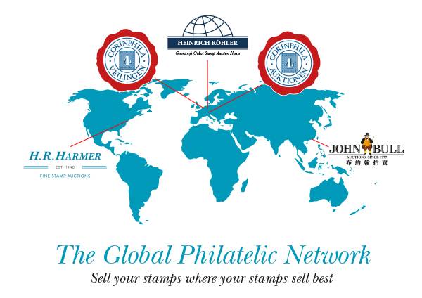 Global Philatelic Network Corinphila Auctions Stamps